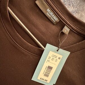 Murano men’s large NWT black Tshirt